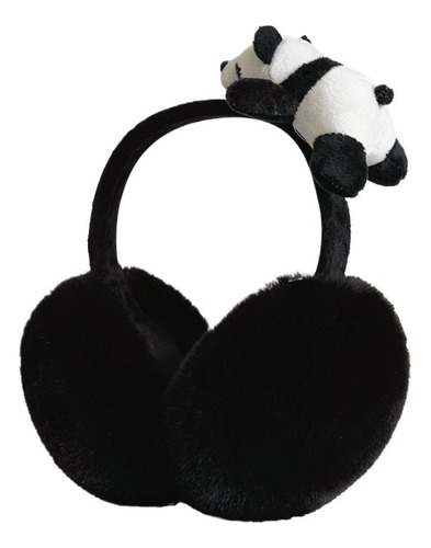 Orejeras De Felpa Panda De Invierno De Las Mujeres Lindo