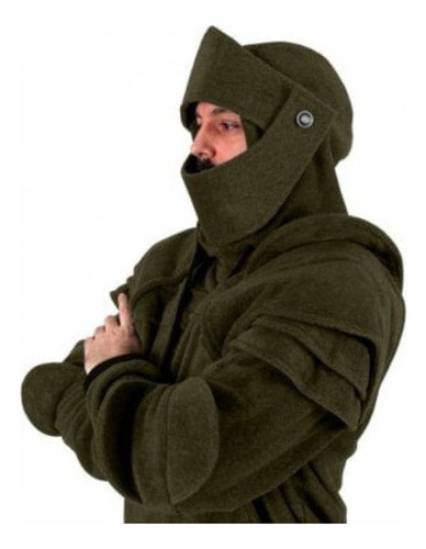 Armadura Medieval Sudadera Con Capucha De Caballero Hombre