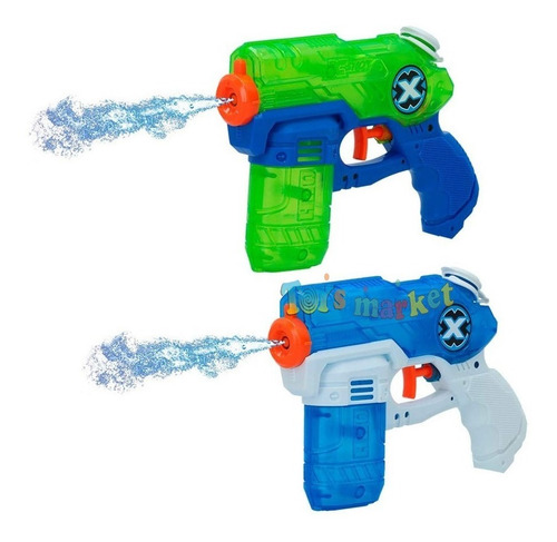 Imagen 2 de 9 de Pistola De Agua Doble Soaker 2 Unidades Zuru Pileta Bestway