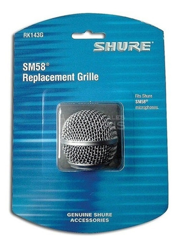 Shure Microfono Sm58 Color Gris