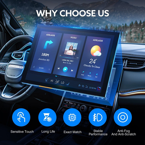Vvavv 8.4 Uconnect Touch Screen 4c Uaq Lcd Monitor Radio Nav