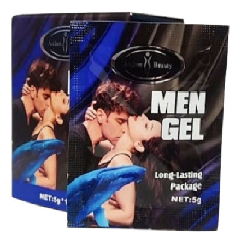 Pack 10 Sobres De Gel Lubricante Intimo Para Hombres 5gr