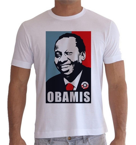 Camiseta Mussum Obamis - Engraçada - Personalizada