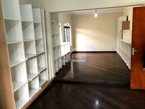 Imagem 1 de 15 de Sobrado Muito Bem Localizado, Ótimo Para Empresas Ou Casa De Repousos Com 10 Vagas E 5 Dormitórios - Cf34862