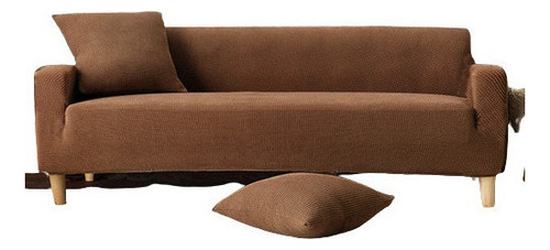 A Protector Cubre Sala Jacquard Elástico 3 Plazas Esquimal