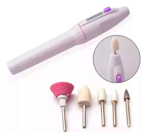 Torno De Uñas Set Pedicura Manicura Esculpida Intercambiable