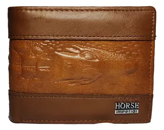 Cartera Hombre Piel Imperial Horse Diseño Cocodrilo 066-149