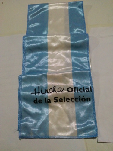 Bufanda Hincha Oficial De La Seleccion. ( 110 Cm)