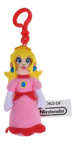 Nintendo Llavero Peluche - Princesa Peach Color Multicolor