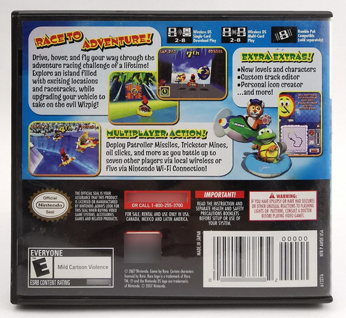 Diddy Kong Racing Ds Nintendo * R G Gallery (Usado)
