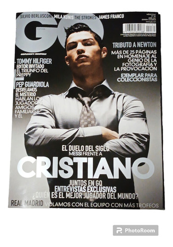 Revista Gq Messi Y Ronaldo En Portadas