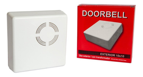 Zumbador Timbre Doorbell Con Transformador 220v 12v