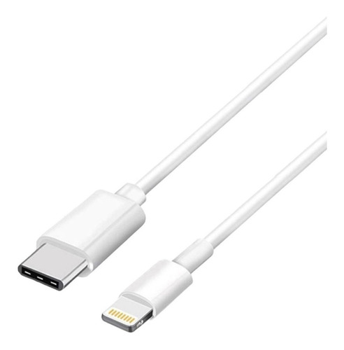 Cable Para iPhone Usb-c 5 6 7 8 X 11 12 iPad De 1 Metro.