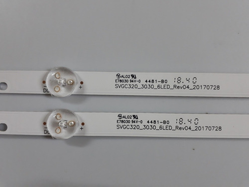 Tiras Leds 2/6 Svgc320_3030_6led Hisense 32h5500e Original (Usado)