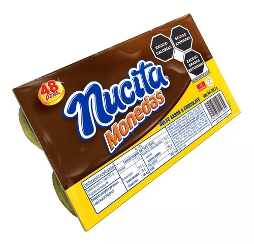 NUCITA MONEDAS DE CHOCOLATE (CHOCOLATE, 708GR) : .com.mx