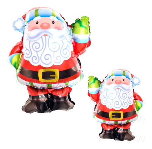 Globo Navidad 12´´ - Pack X 10 Un (ml07615)