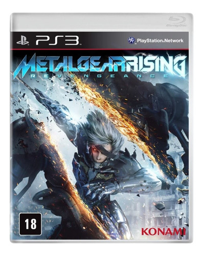 Metal Gear Rising Revengeance Ps3 Original Lacrado Português