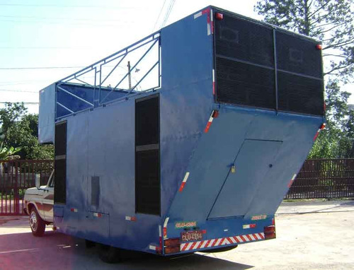Trio Elétrico Para F-4000, Somente Estrutura, Carroceria
