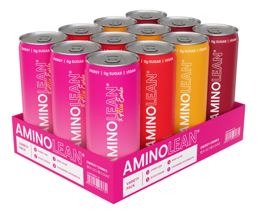 Aminolean - Bebida Energetica Sin Azucar, Amino Lean Energy