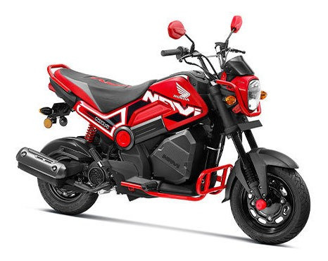 Imagen 4 de 8 de Moto Honda Navi 110 K Automática - Roja