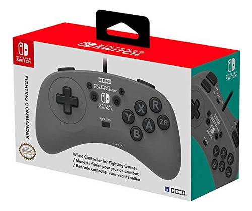 Pack Hori Fighting Commander Para Nintendo Switch - Mejora T
