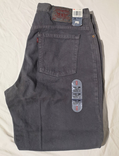 Jean Levi`s 550 Gris Año 1999 Sin Usar Made In Usa