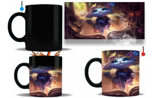 Imagen 2 de 2 de Taza Magica Skin Lol League Of Legends