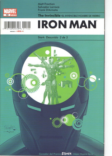 Comic Marvel The Invincible Iron Man 13 #13 Español Televisa