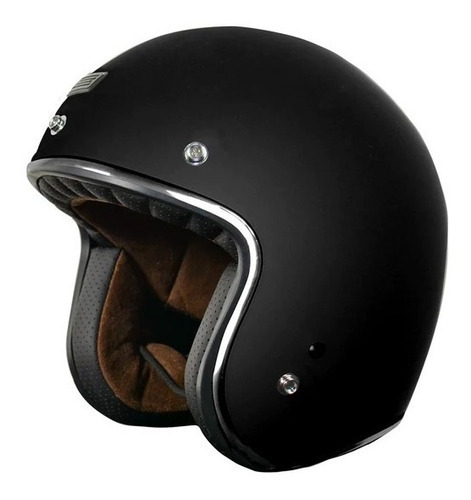 Casco Para Moto Abierto Origine Negro Mate Tamaño del casco S