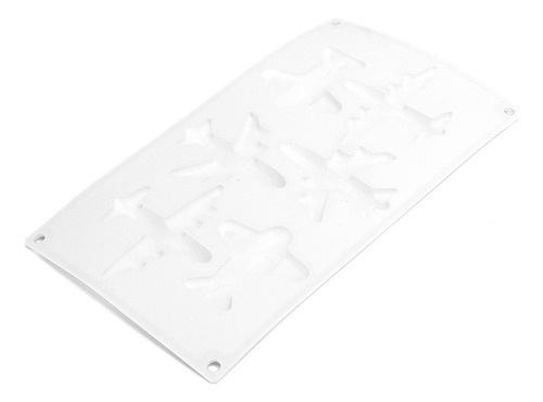 Molde De Silicona Para Hornear Chocolate Con Forma De Avión,