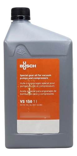 Aceite Para Bomba De Vacio Busch Vs150, 1 Litro
