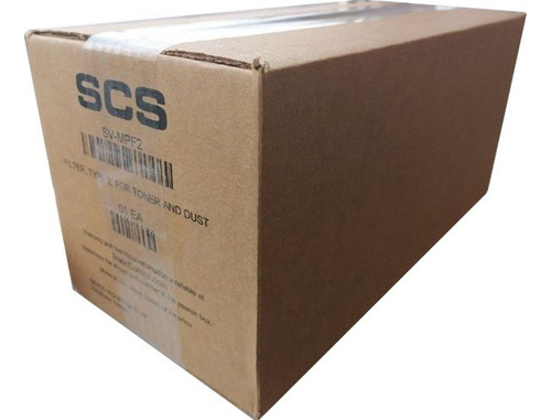 Filtro Scs Sv-mpf2 Tipo 2 Para Aspiradora De Toner