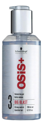 Schwarzkopf Pro Osis+ Big Blast Gel De Volume 200 Ml