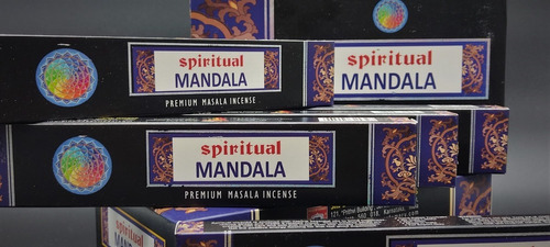 Incienso Masala Spiritual Mandala X12 India Calidad  