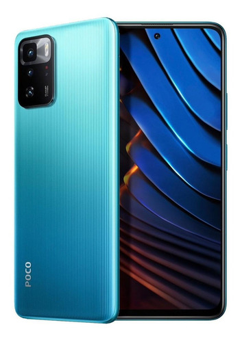 Imagen 6 de 6 de Xiaomi Pocophone Poco X3 GT Dual SIM 256 GB wave blue 8 GB RAM