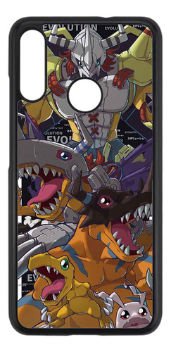 Funda Protector Para Moto E6 Plus Digimon Anime