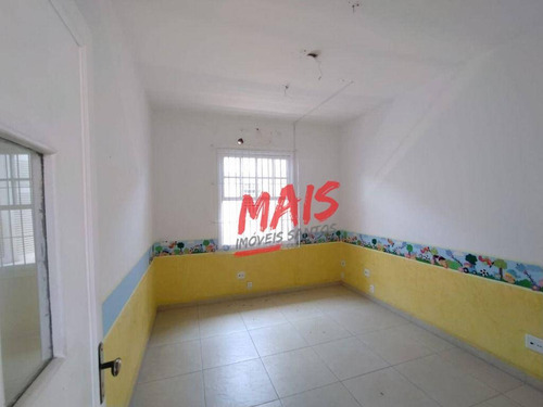 Imagem 20 de 30 de Sobrado Com 3 Dormitórios, 400 M² - Venda Embaré , Próximo À Praia- Santos/sp - So0225