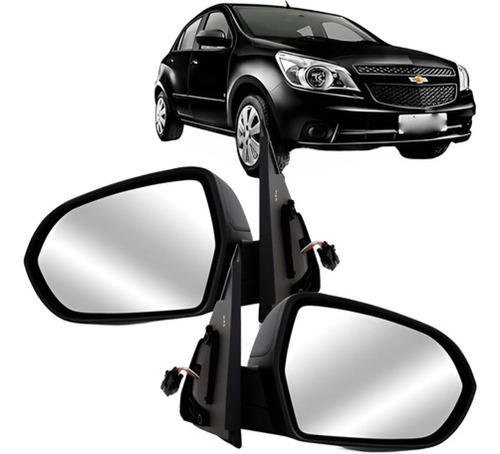 Par Retrovisor Agile Montana 2009 10 11 12 13 2014 Eletrico