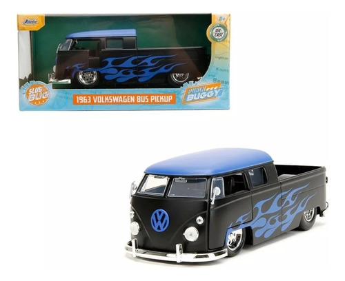 Jada 1 24 1963 Volkwagen Bus Combi Punck Buggy