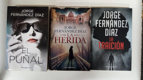 El Puñal + La Herida + La Traicion - Jorge Fernandez Diaz (Usado)