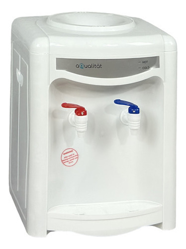 Dispensador Agua Fría Y Caliente Sobremesa 550w Color Blanco Aqualitat