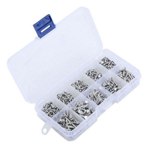 Remache De Aluminio M2.5, 500 Piezas, Remaches De Cabeza Pla