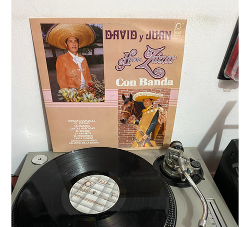 David Y Juan Zaizar - Con Banda - Lp Disco - Vinyl