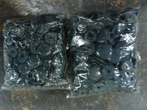 Imagen 1 de 3 de 100 Broches Presion Plastico * 13/15 * Gris Oscuro * Condal