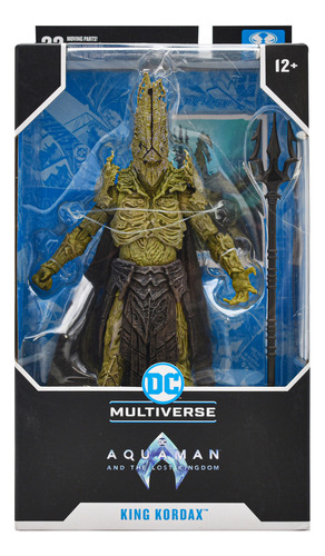 Dc Multiverse King Kordax Aquaman Lost Kingdom Mcfarlane Cd