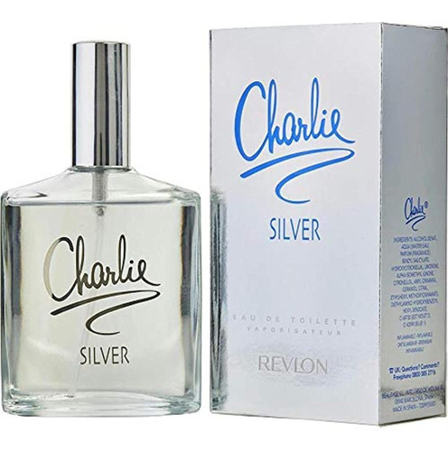 Perfume Charlie Silver De Revlon Para Mujer, 3.4 Onzas/eau D