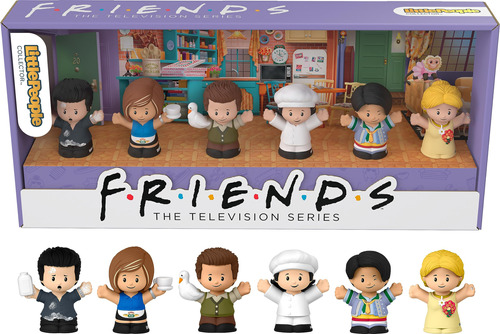 Set De Figuras Little People Collector Friends Tv Series 6 C