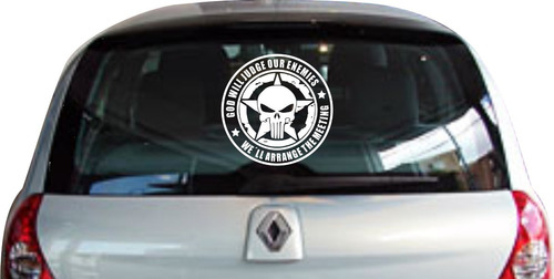 Calco Punisher God Will 06 Para Luneta - Graficastuning 00066