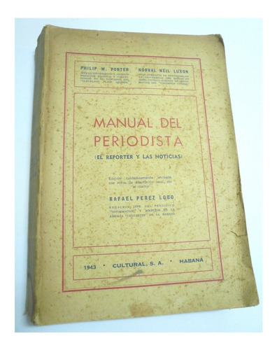 Manual Del Periodista Rafael Perez Lobo    Tmvref10