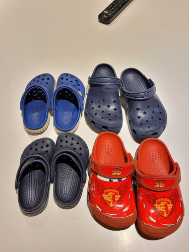 Zapatillas Crocs Por Lote Para Niños Si Los 4 Pares 